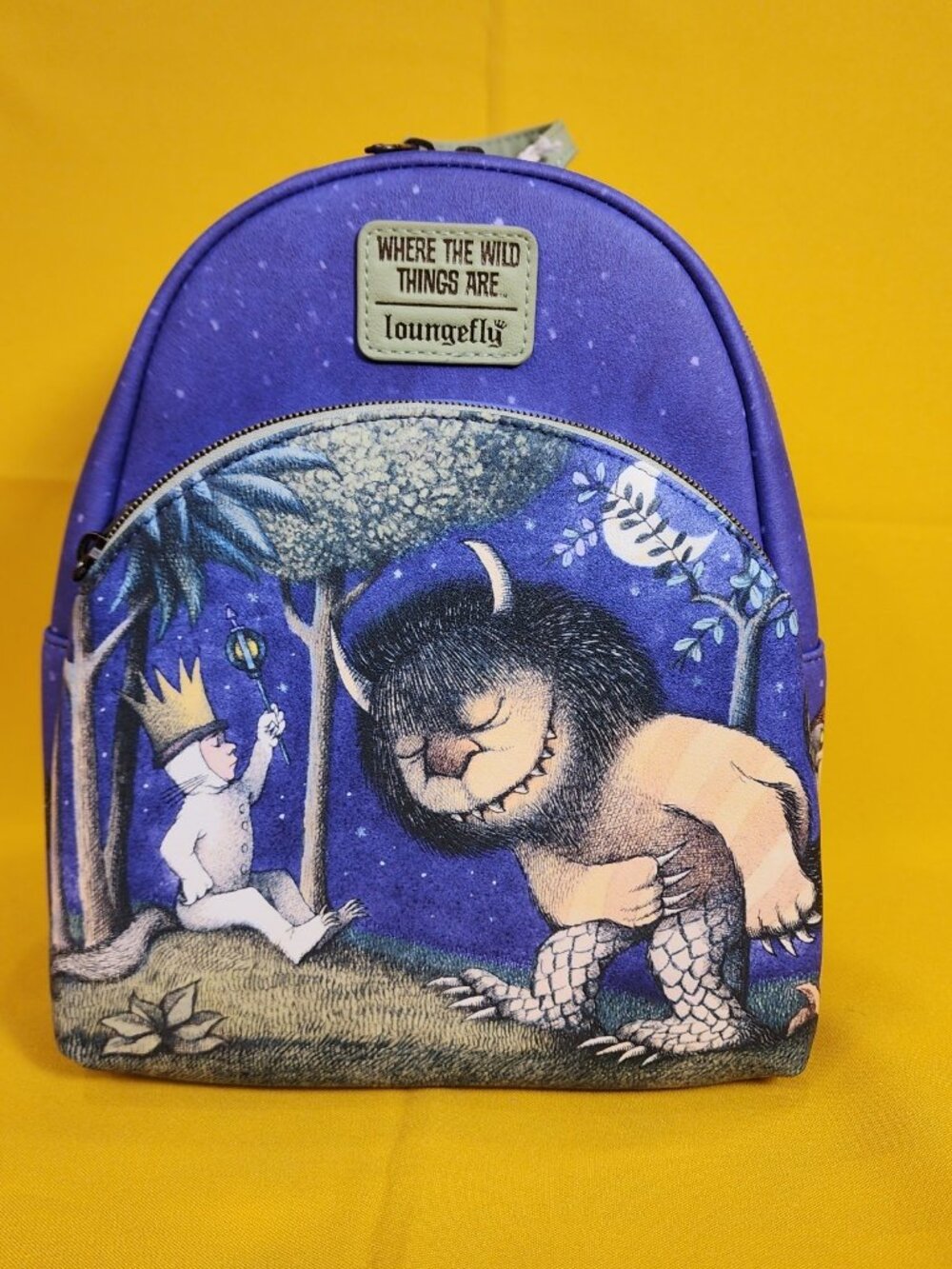 Loungefly Where The Wild Things Are Mini Backpack Soft Tag NEW - Picture 12 of 12